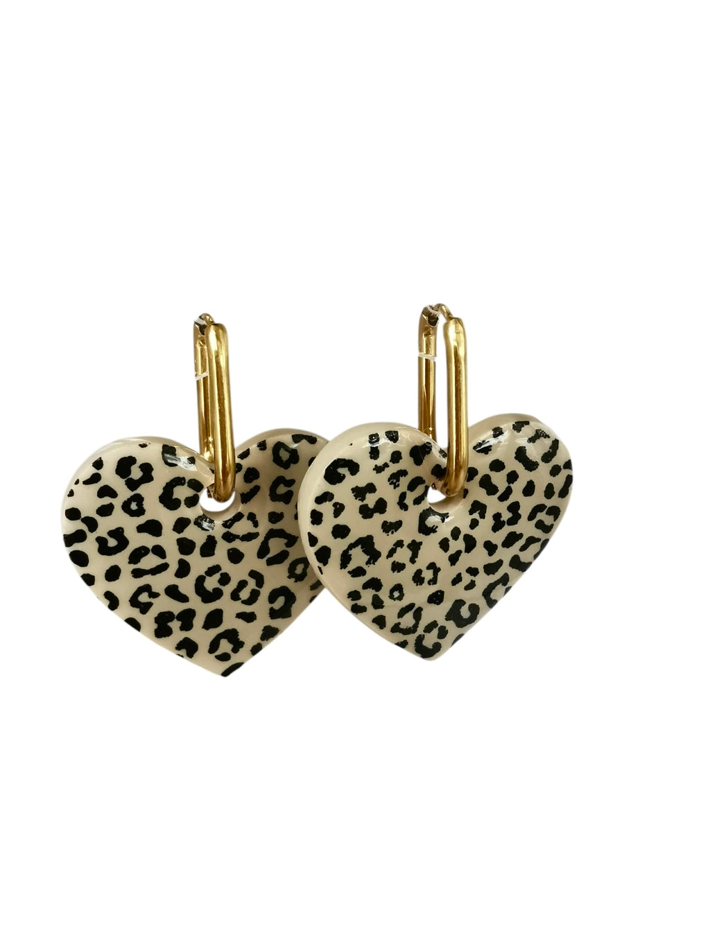 Boucle d'oreille Léopard bijoux fait main