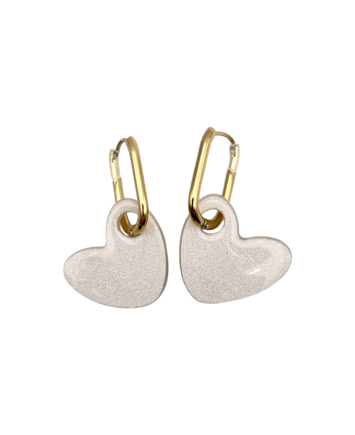 Boucle d'oreille coeur