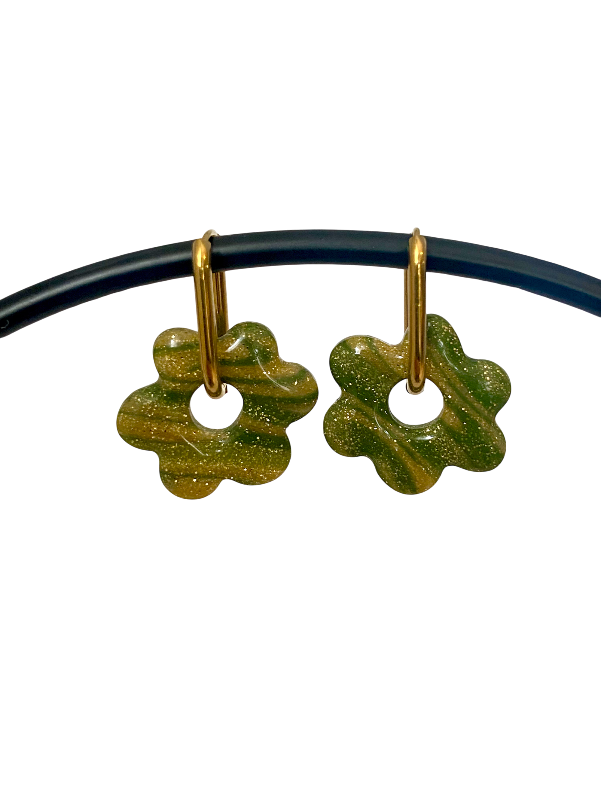 Boucles d'oreilles fleur