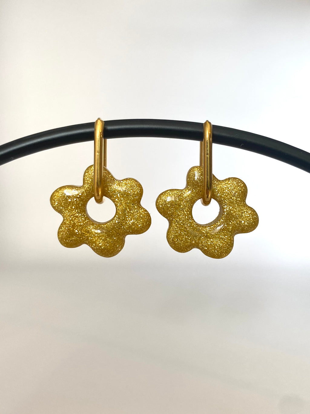 Boucles d'oreilles fleur bijoux fantaisie