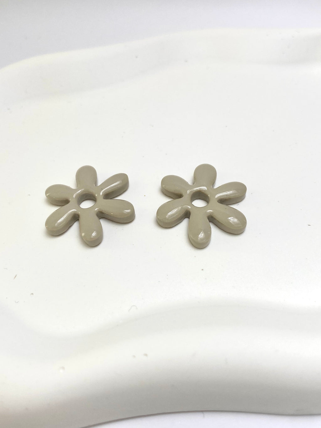 Pampille seule pop flocon beige