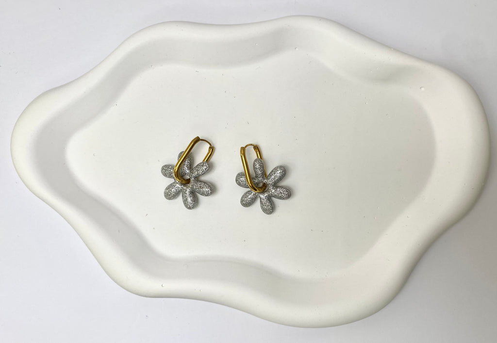 Idée cadeau boucle d'oreille flocon 