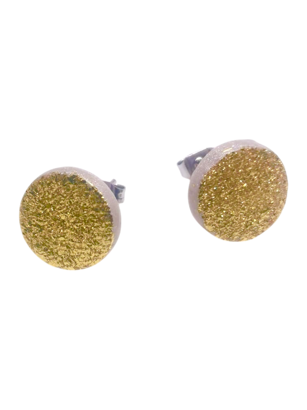 Puce d'oreille avec feuille d'or