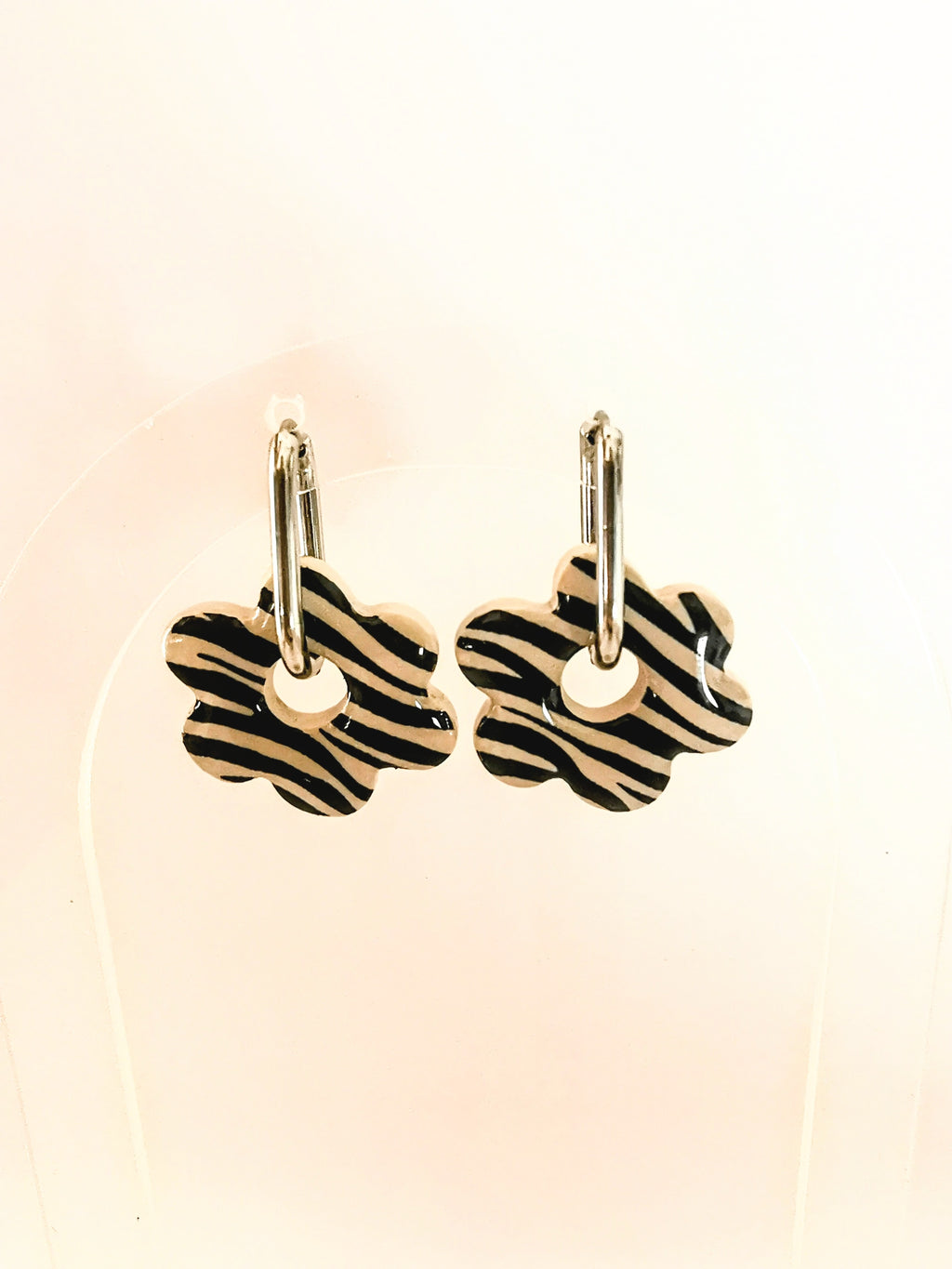 Boucle d'oreille or safari m5 céations