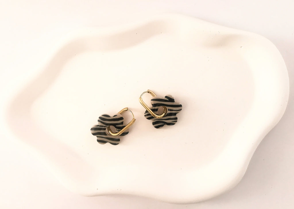 Boucle d'oreille or safari m5 créations batut